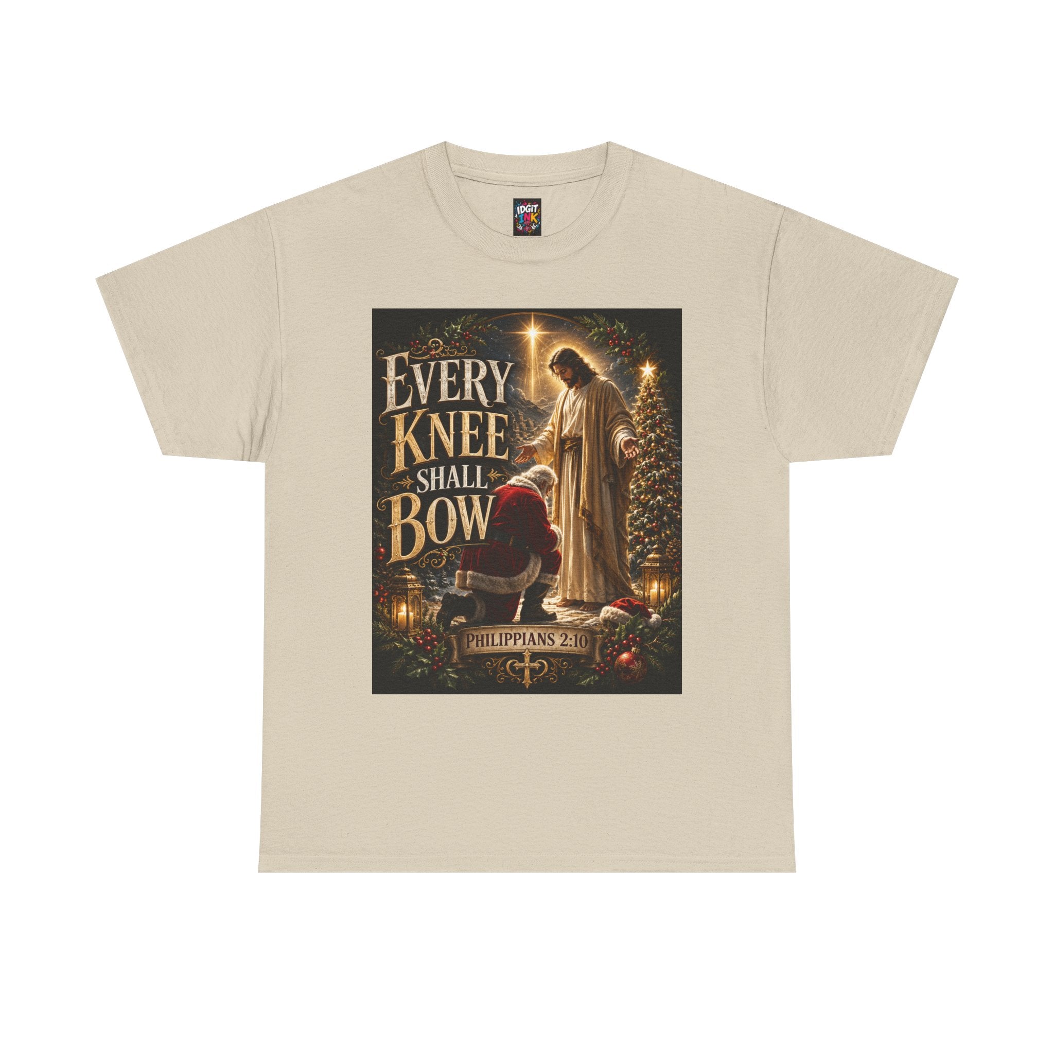 Every Knee Shall Bow Christian T‑Shirt