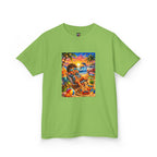 Kids Beach Sunset — Unisex Graphic T-Shirt