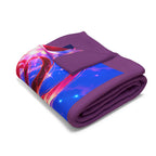 Superhero Girl Arctic — Cozy Fleece Blanket
