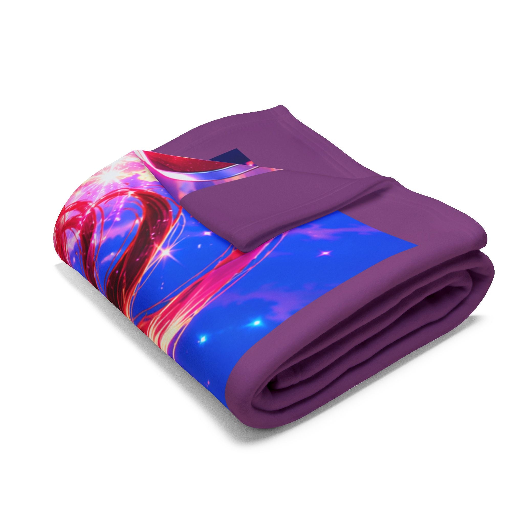 Superhero Girl Arctic Fleece Blanket