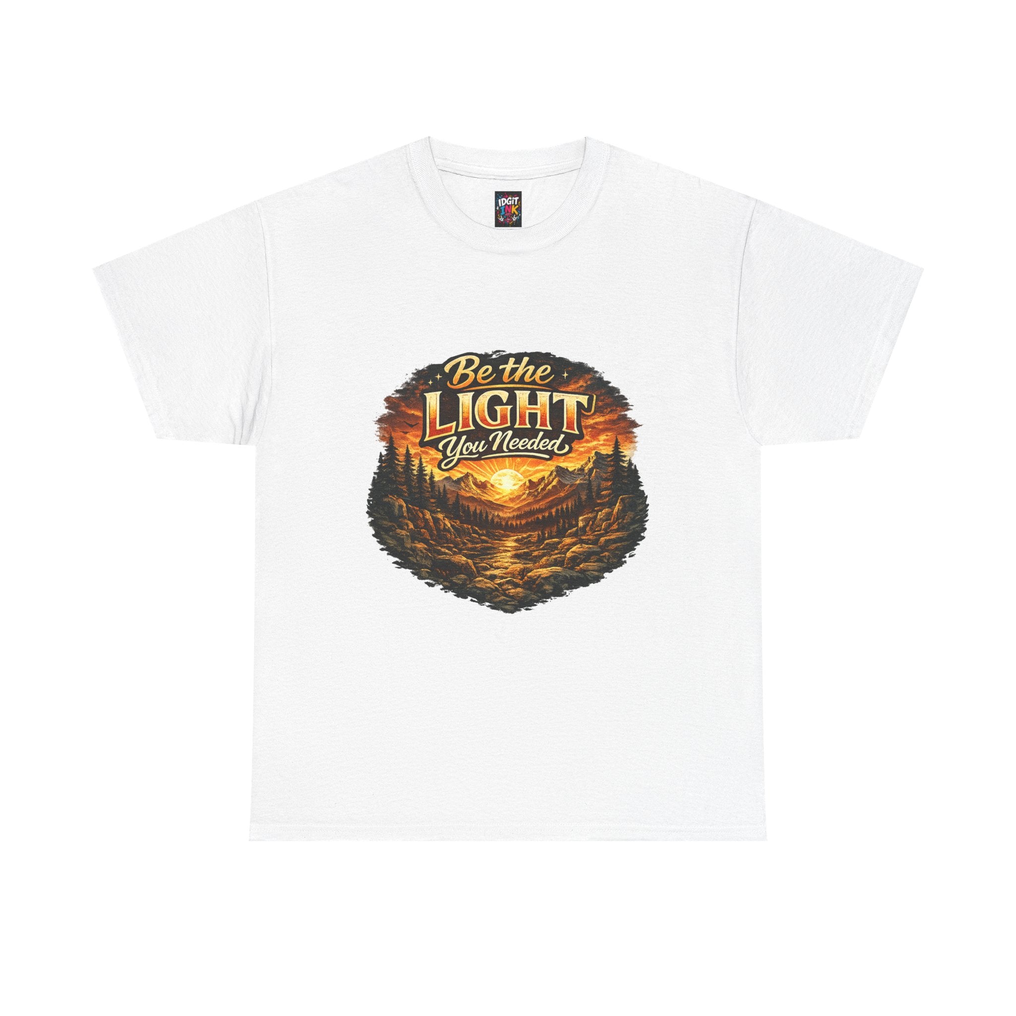Be the Light — Inspirational Unisex T-Shirt product image 1 | Idgit Ink