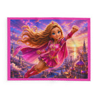 Princess Superhero — Cozy Fleece Blanket