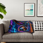 Neon Sloth — Sherpa Fleece Blanket