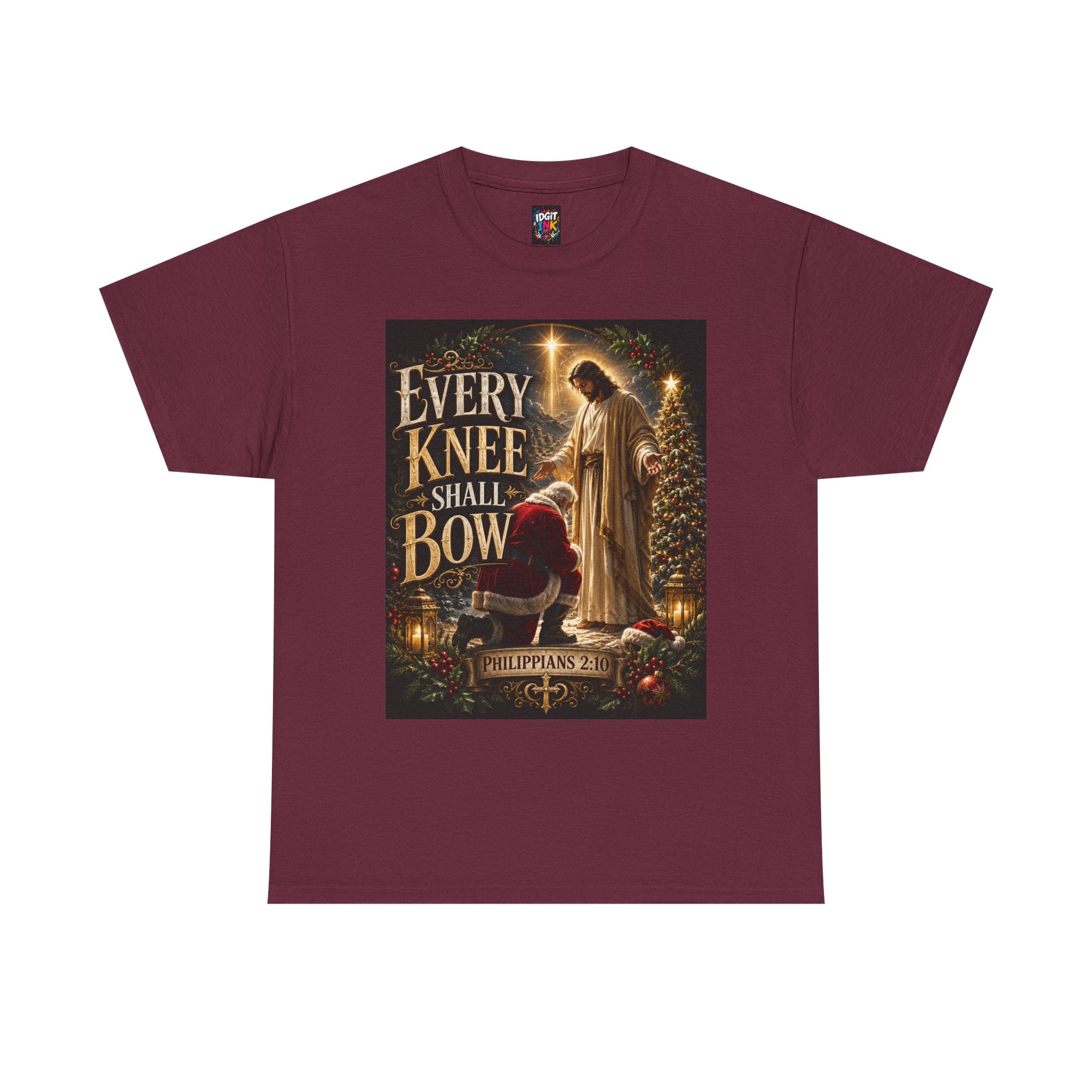 Every Knee Shall Bow Christian T‑Shirt