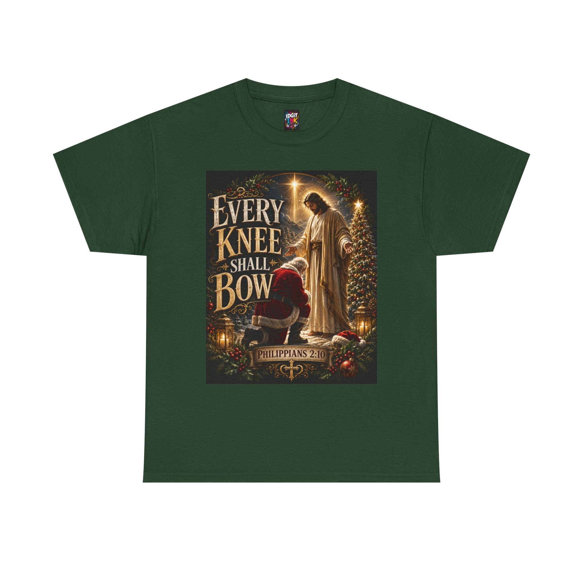Every Knee Shall Bow Christian T‑Shirt