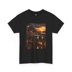 Vintage Car Sunset Tee — Unisex Graphic T-Shirt