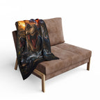 Dinosaur — Cozy Fleece Blanket product image 6 | Idgit Ink
