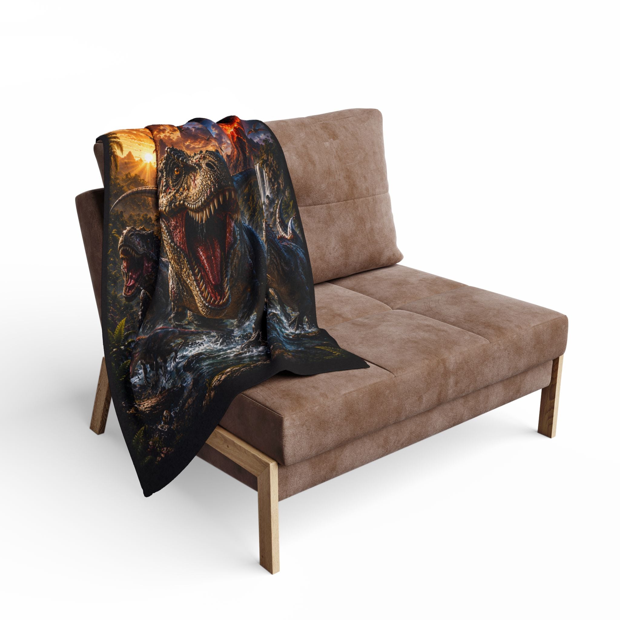Dinosaur  Fleece Blanket