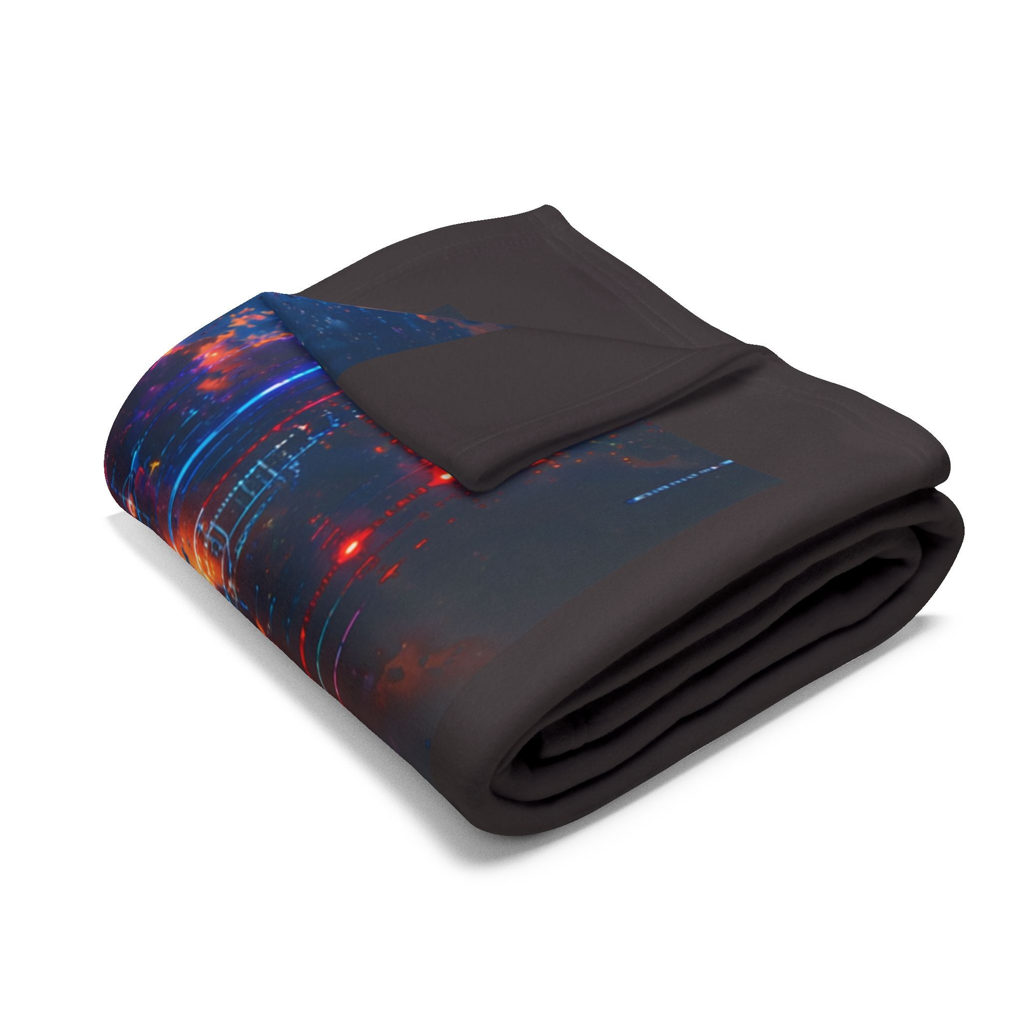 Veteran American Flag Fleece Blanket