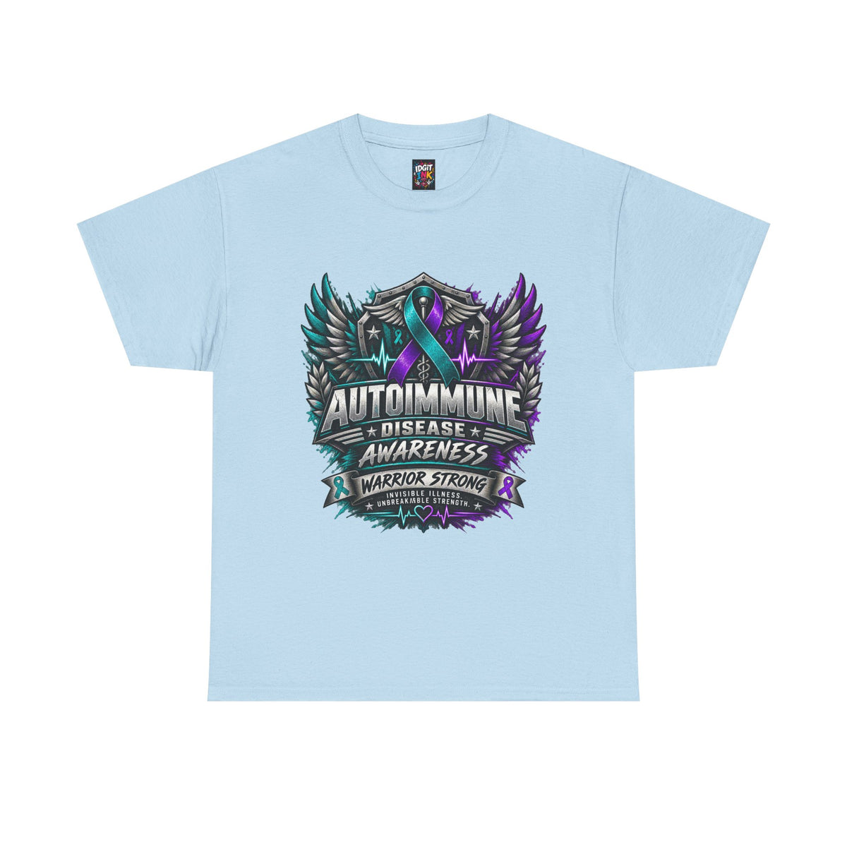 Autoimmune Disease Warrior Strong Ribbon Tee