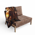 Monkey Fleece Blanket