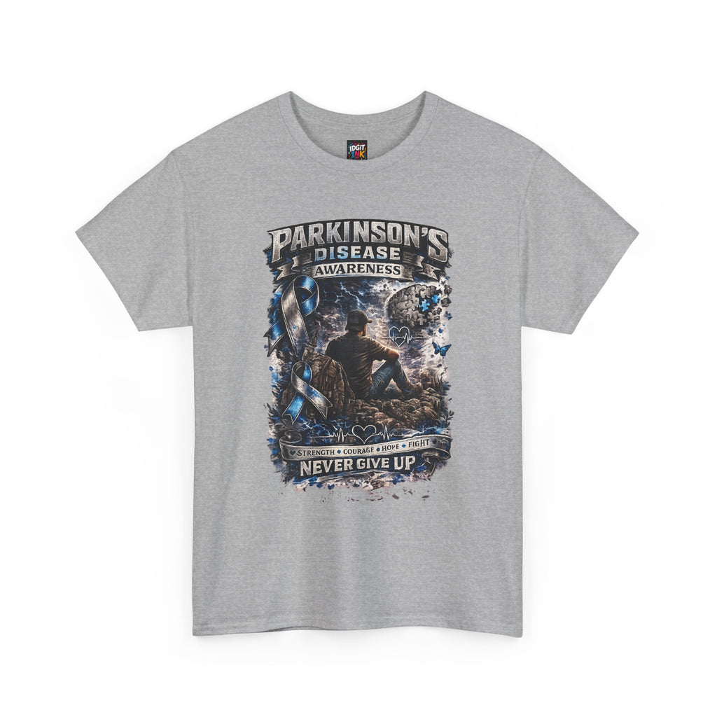 Parkinson’s Disease Awareness Never Give Up Support Tee