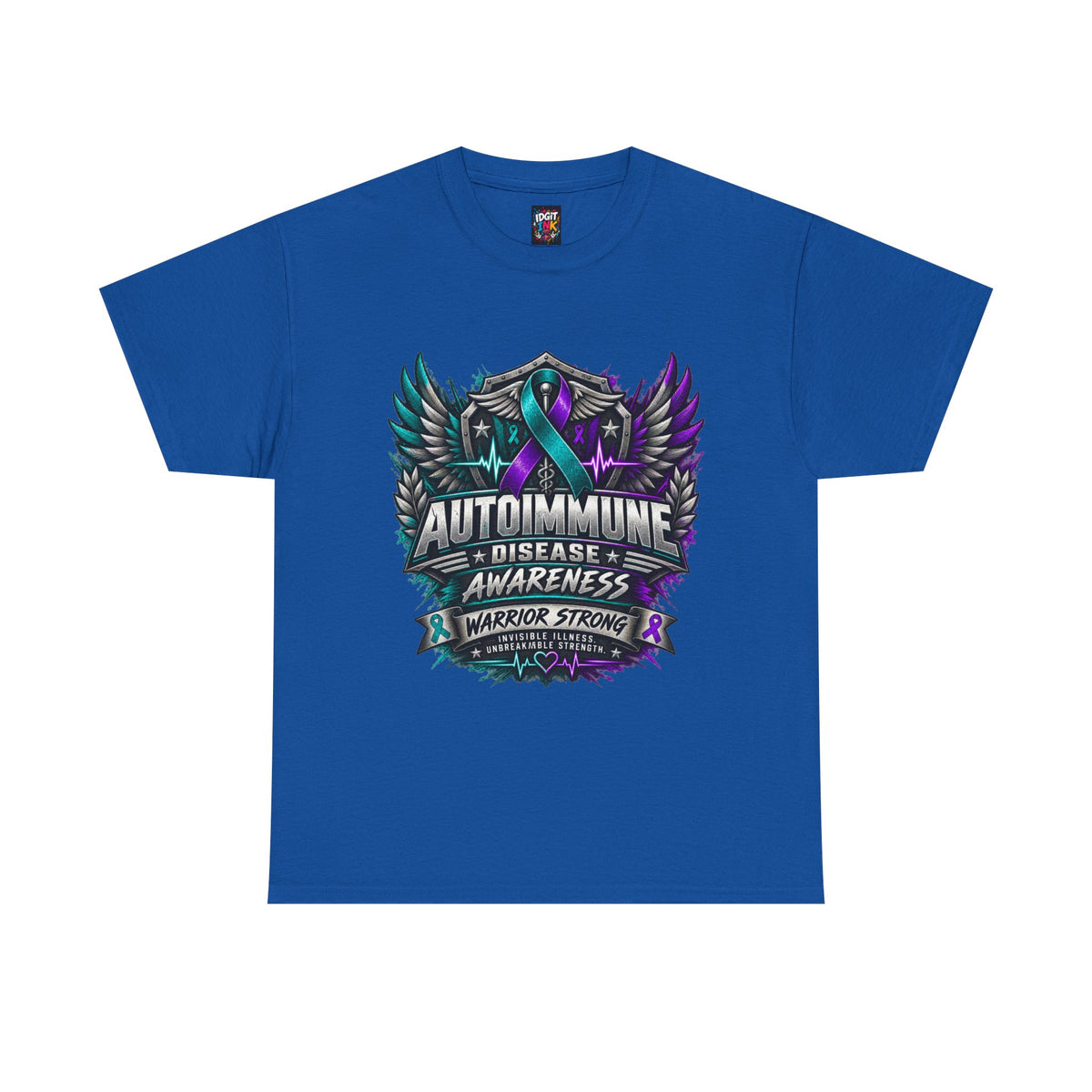 Autoimmune Disease Warrior Strong Ribbon Tee