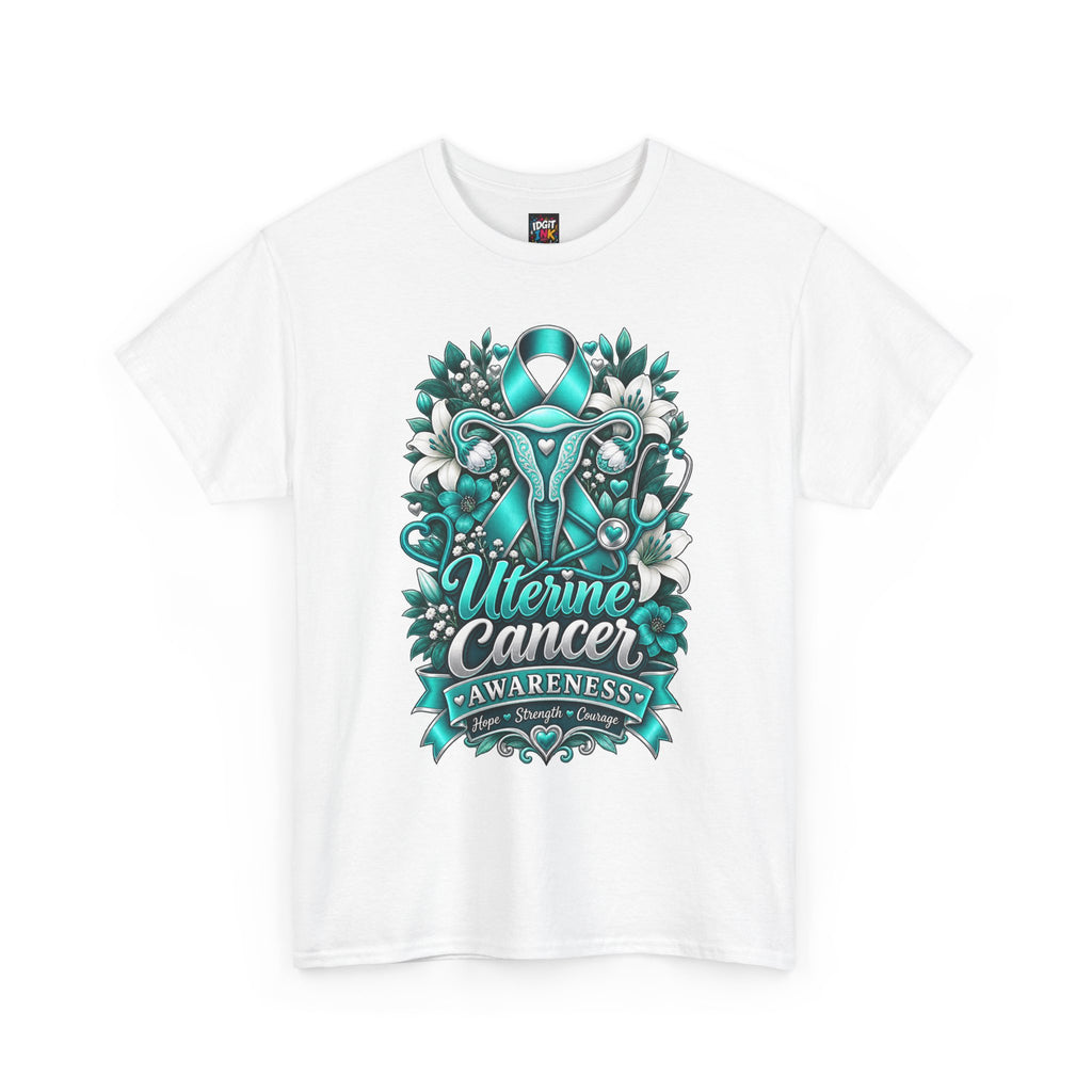 Uterine Cancer Awareness Ribbon