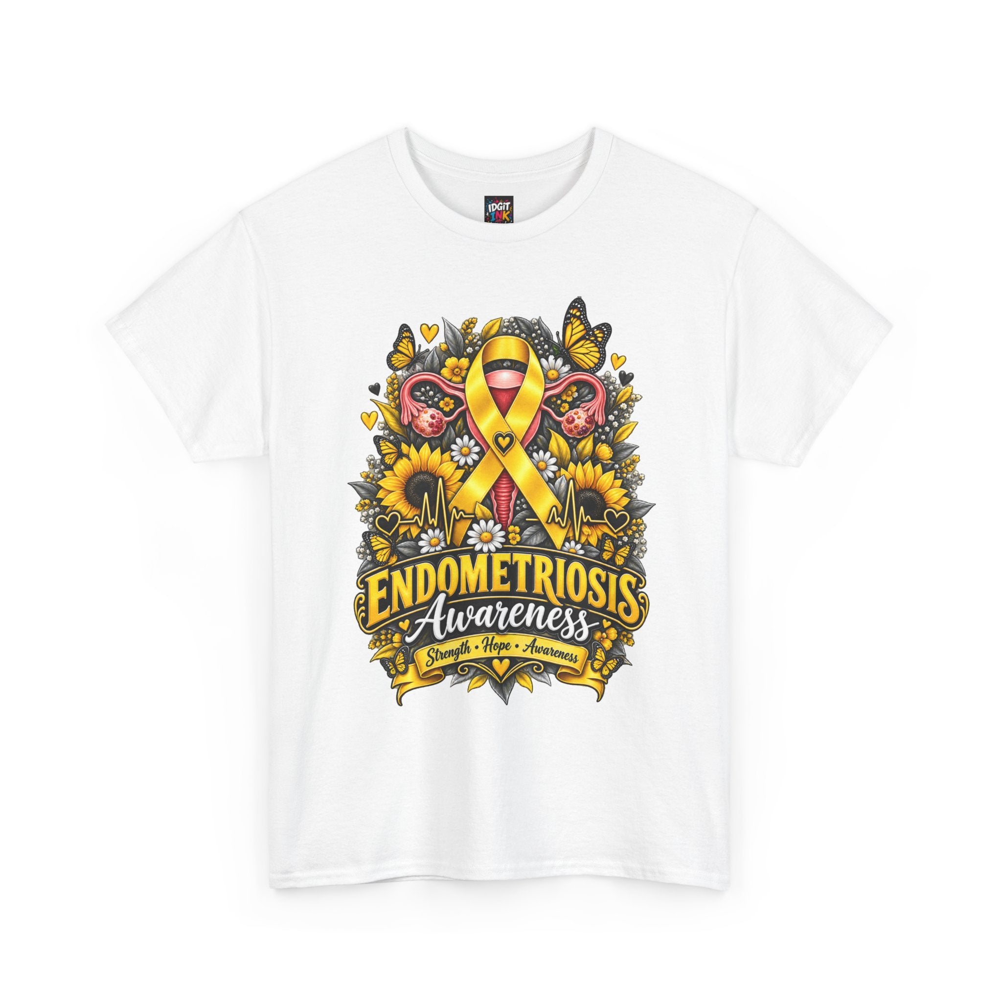 Endometriosis Awareness  Sunflower Support Tee