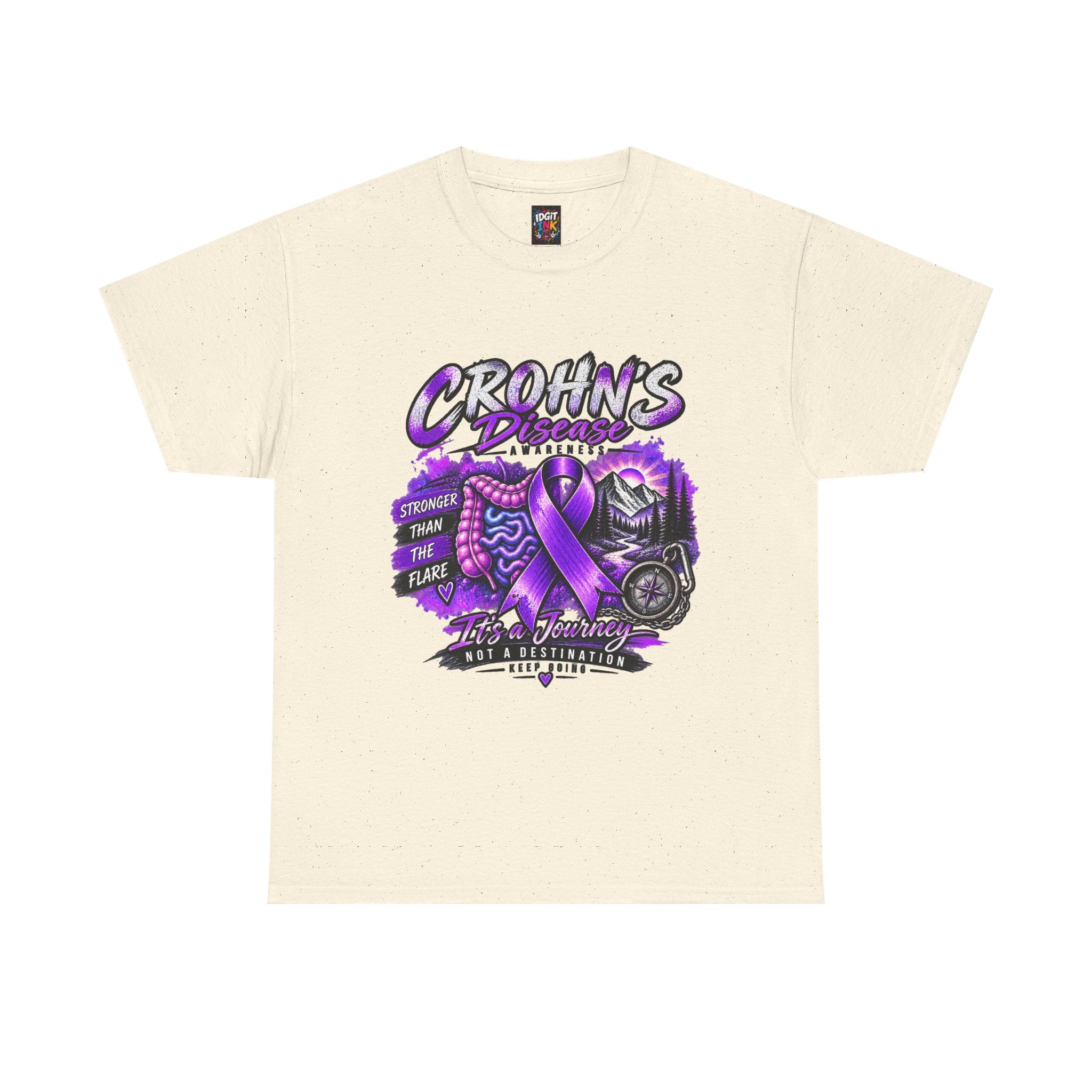 Crohn's Disease Awareness Support T-shirt