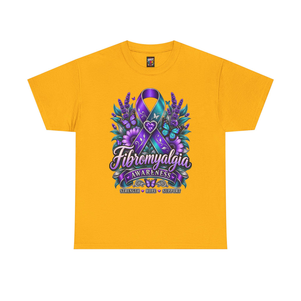 Fibromyalgia Awareness Ribbon Tee