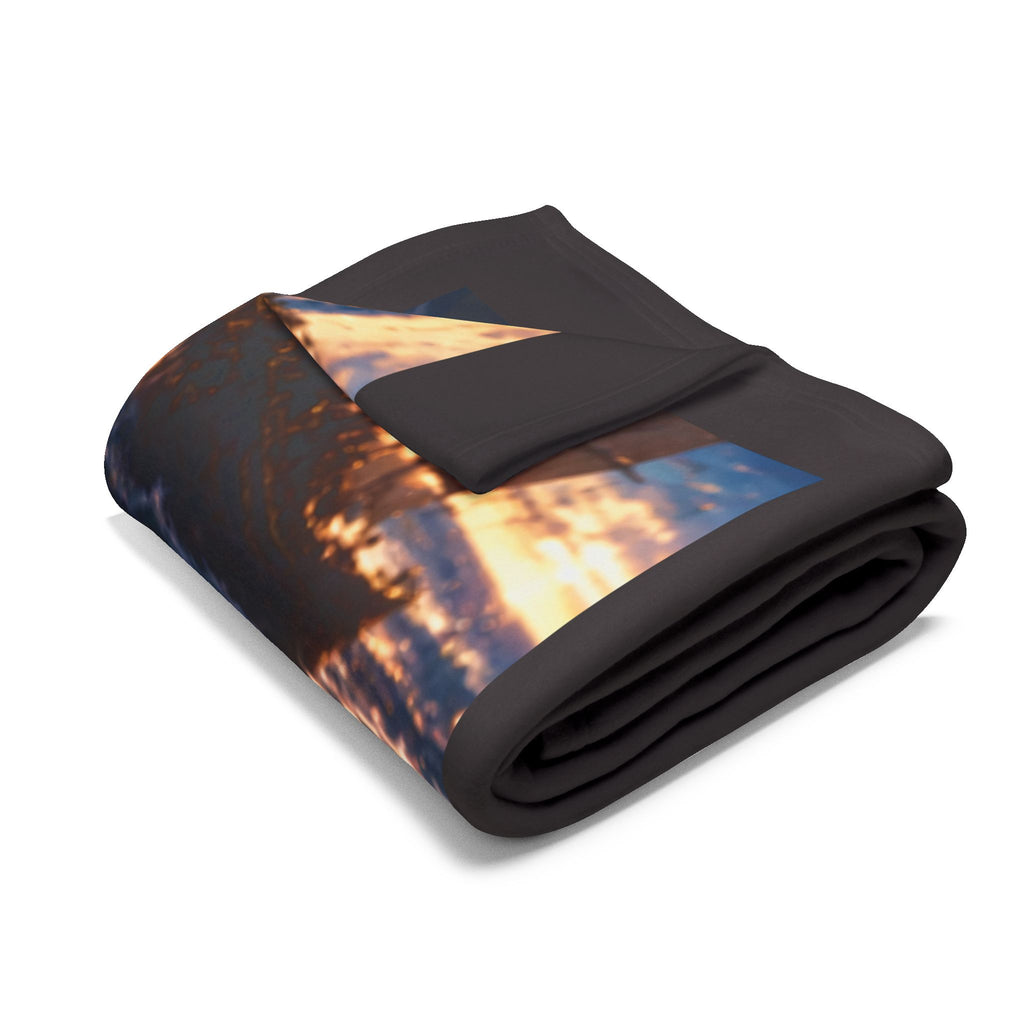 Compass Fleece Blanket