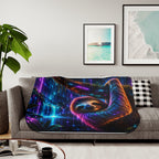 Neon Sloth — Sherpa Fleece Blanket