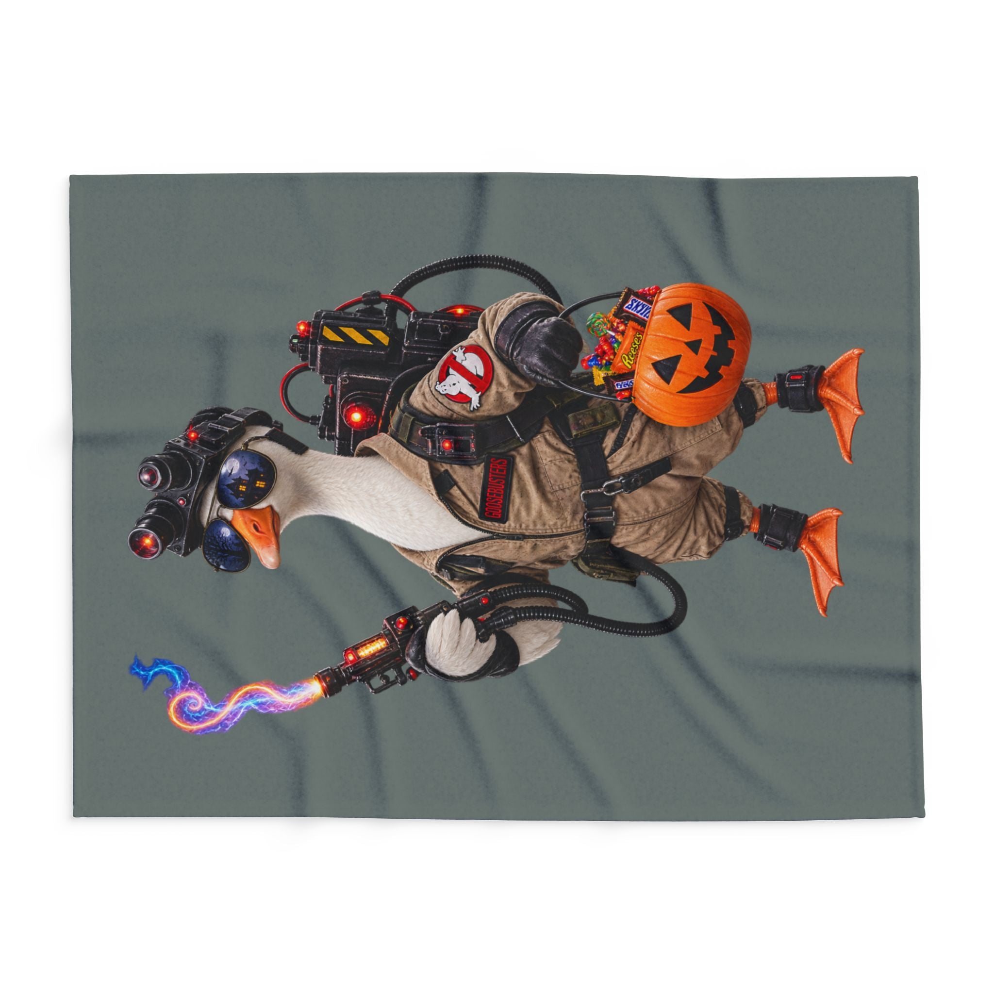 Ghostbuster Goose Fleece Blanket