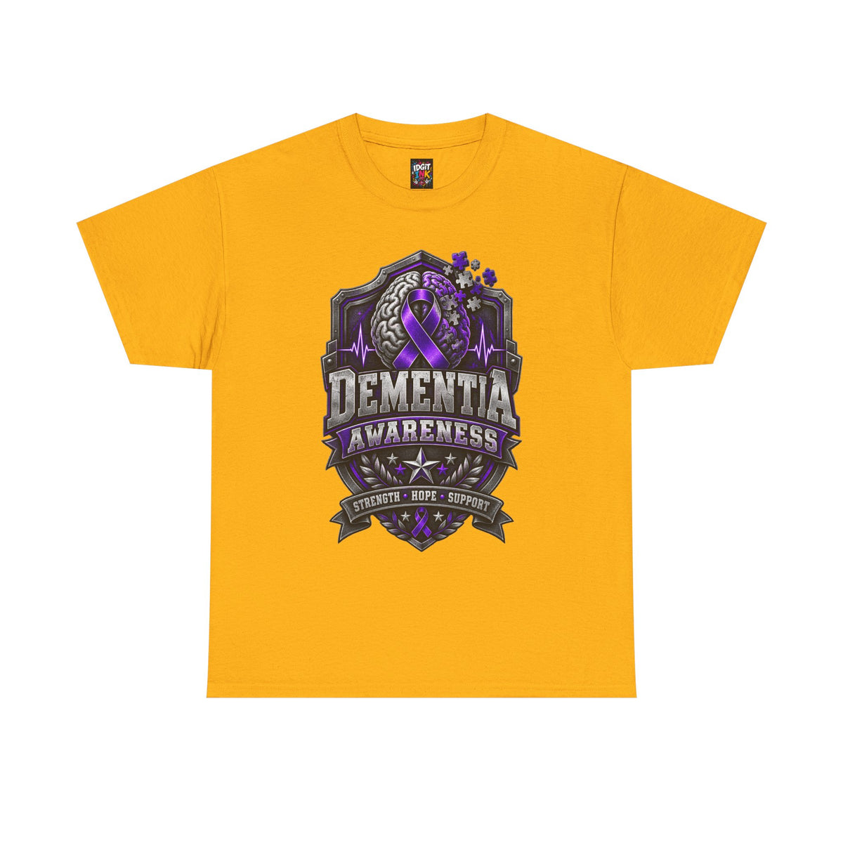 Dementia Awareness T-Shirt  Strength, Hope & Support