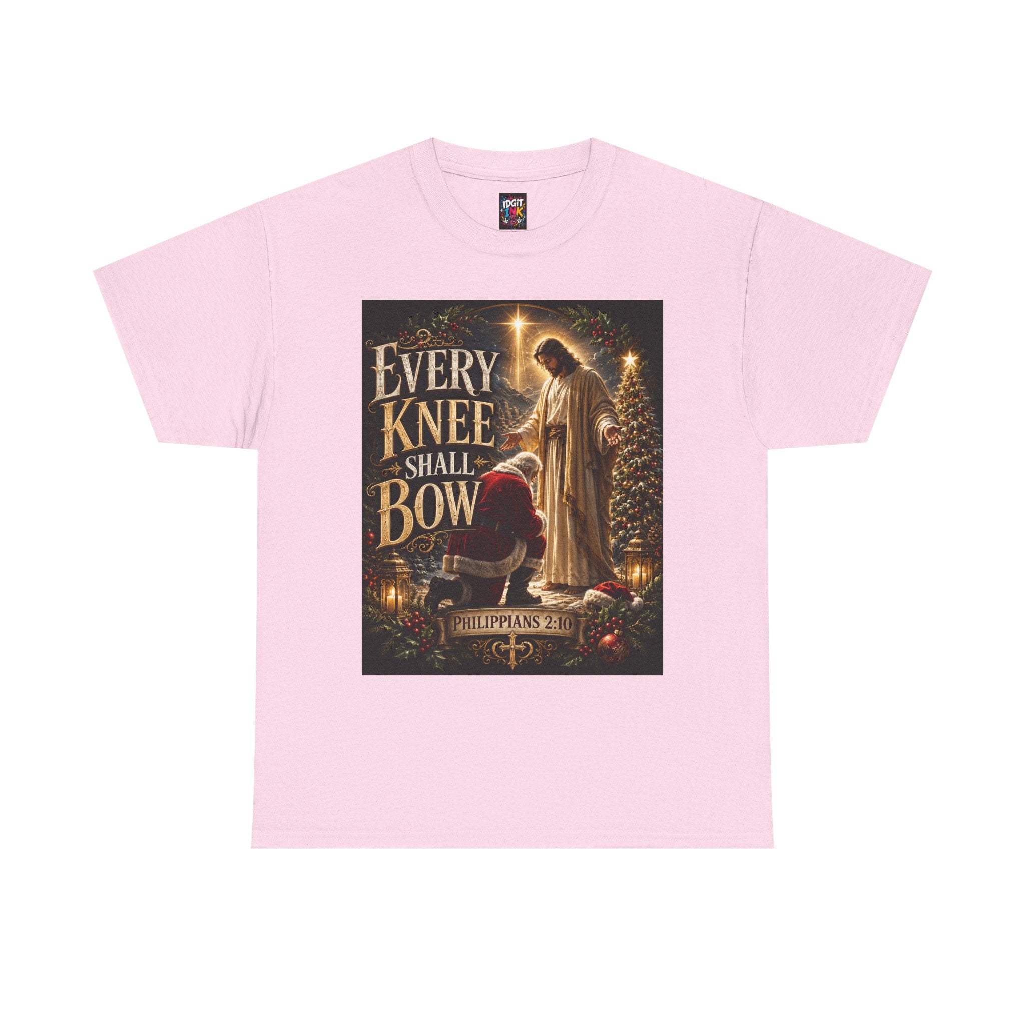 Every Knee Shall Bow Christian T‑Shirt