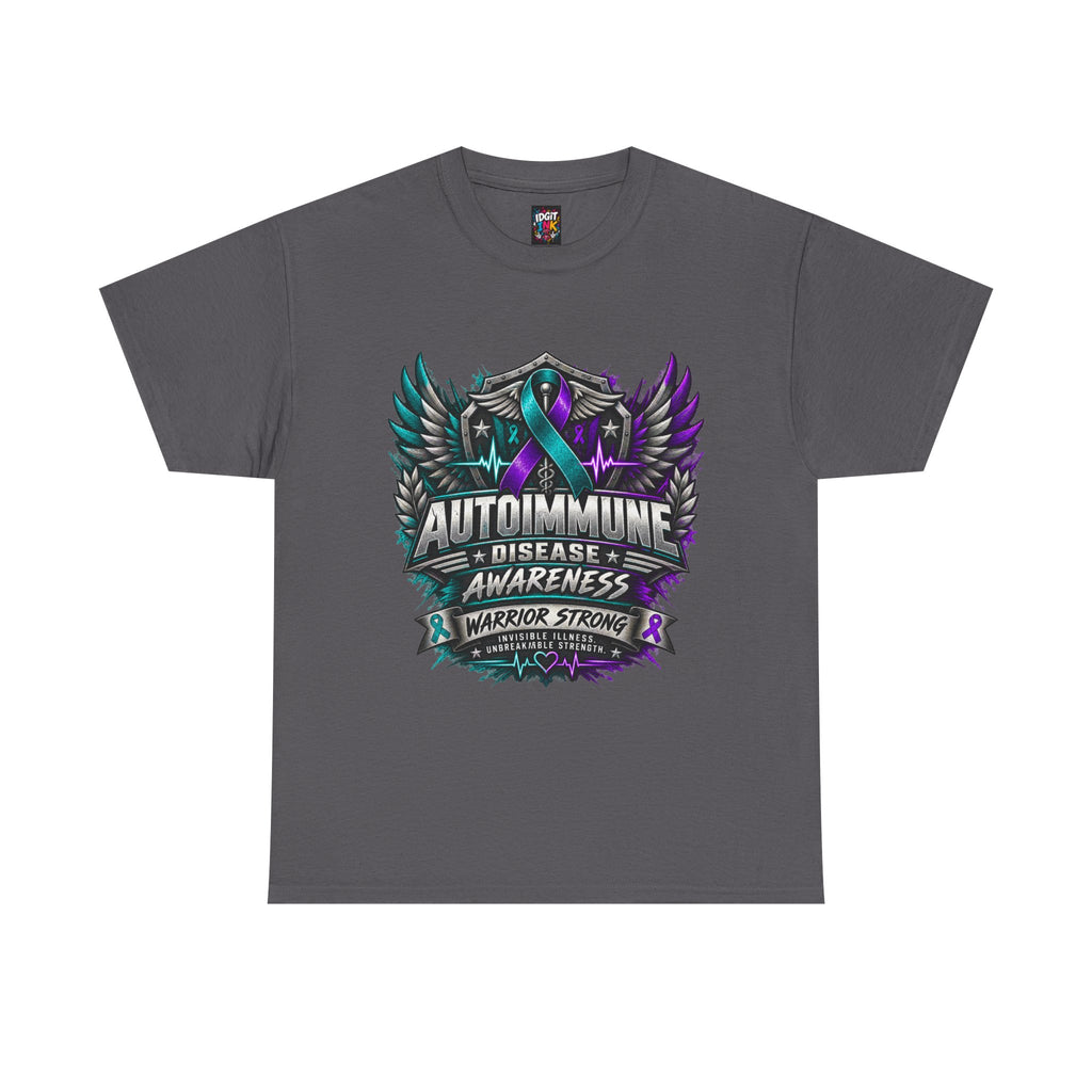 Autoimmune Disease Warrior Strong Ribbon Tee