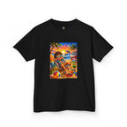 Kids Beach Sunset — Unisex Graphic T-Shirt