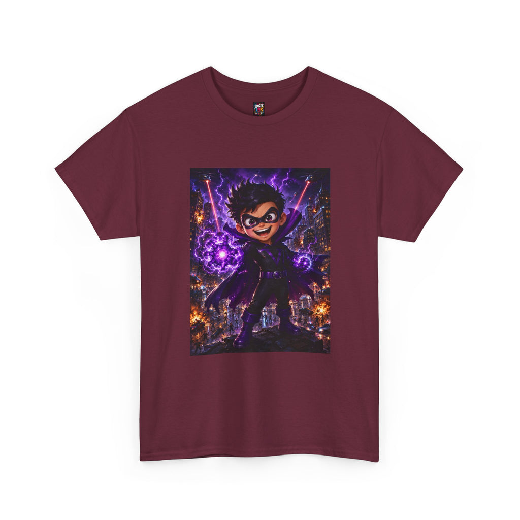 Neon Purple Superhero