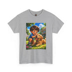 Boy and Puppy — Unisex Graphic T-Shirt product image 23 | Idgit Ink
