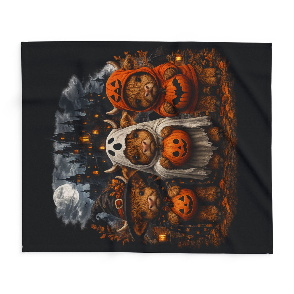 Spooky Highland Cows