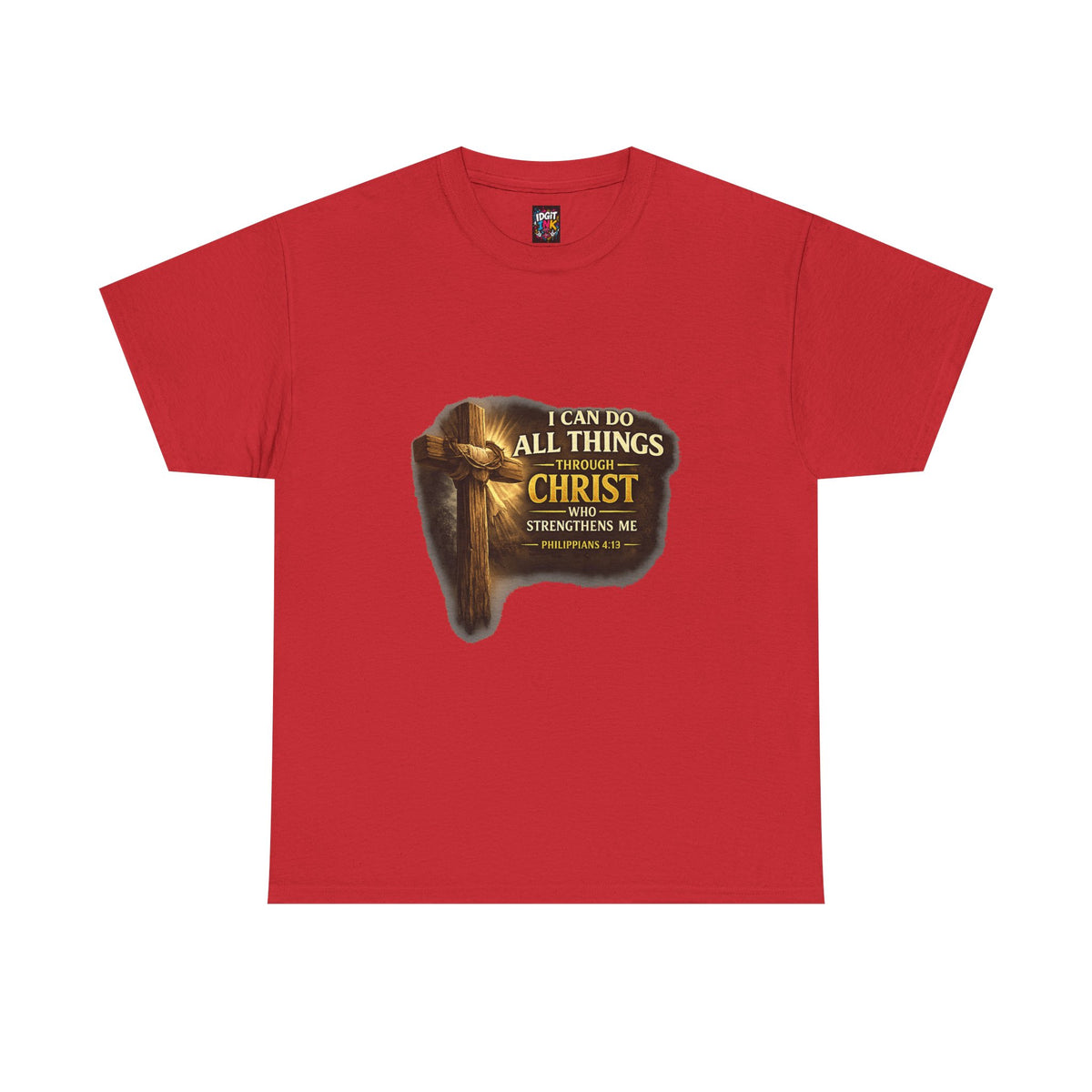 Philippians 4:13 Christian Faith Tee
