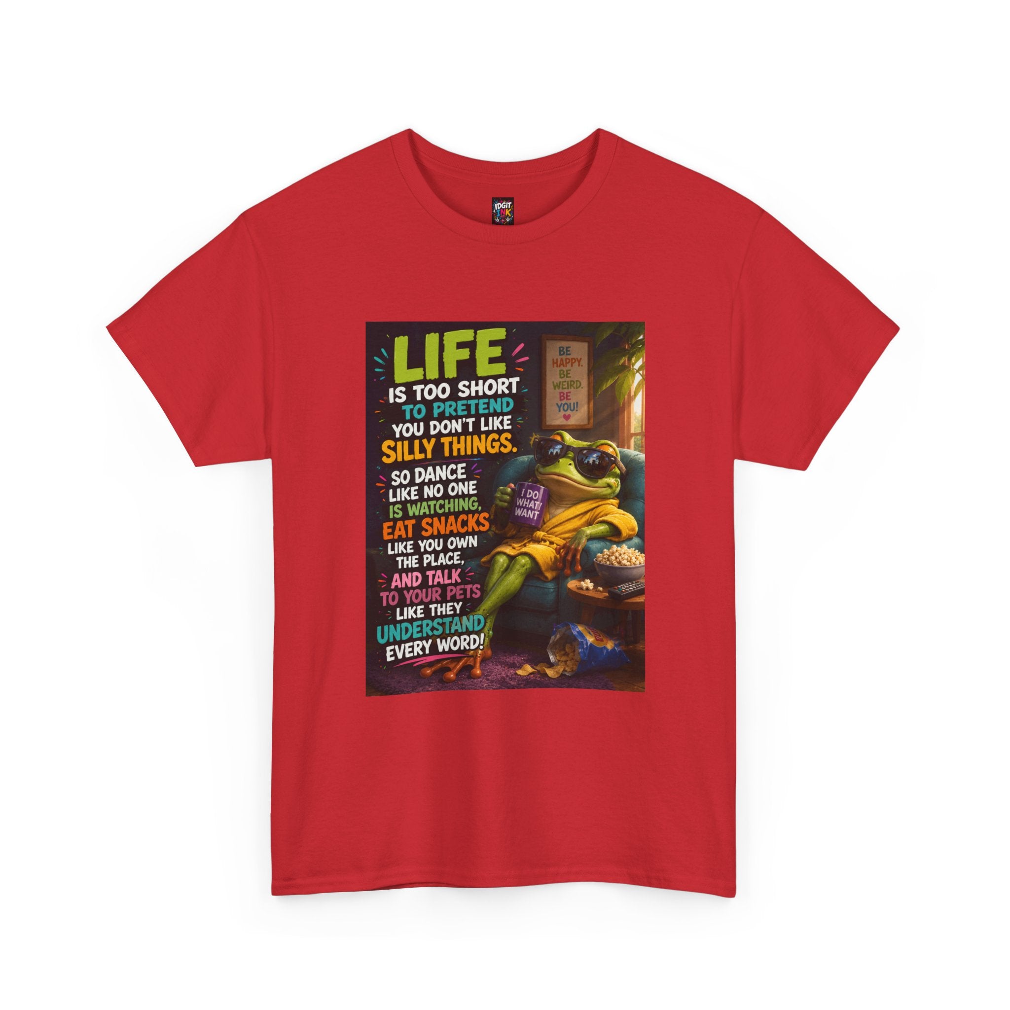 "Life Is Too Short" Motivational  Turtle