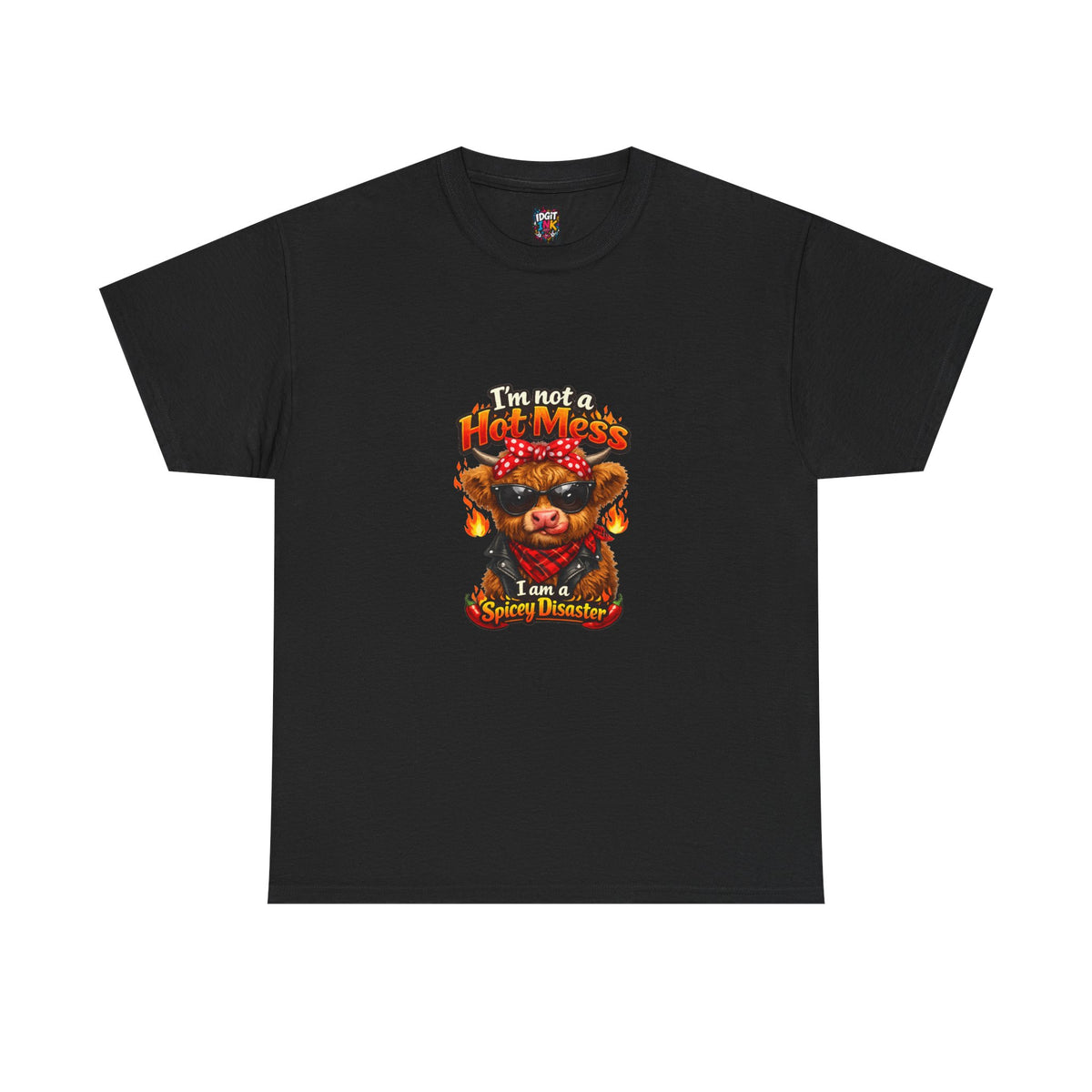 Hot Mess Tee product image 2 | Idgit Ink