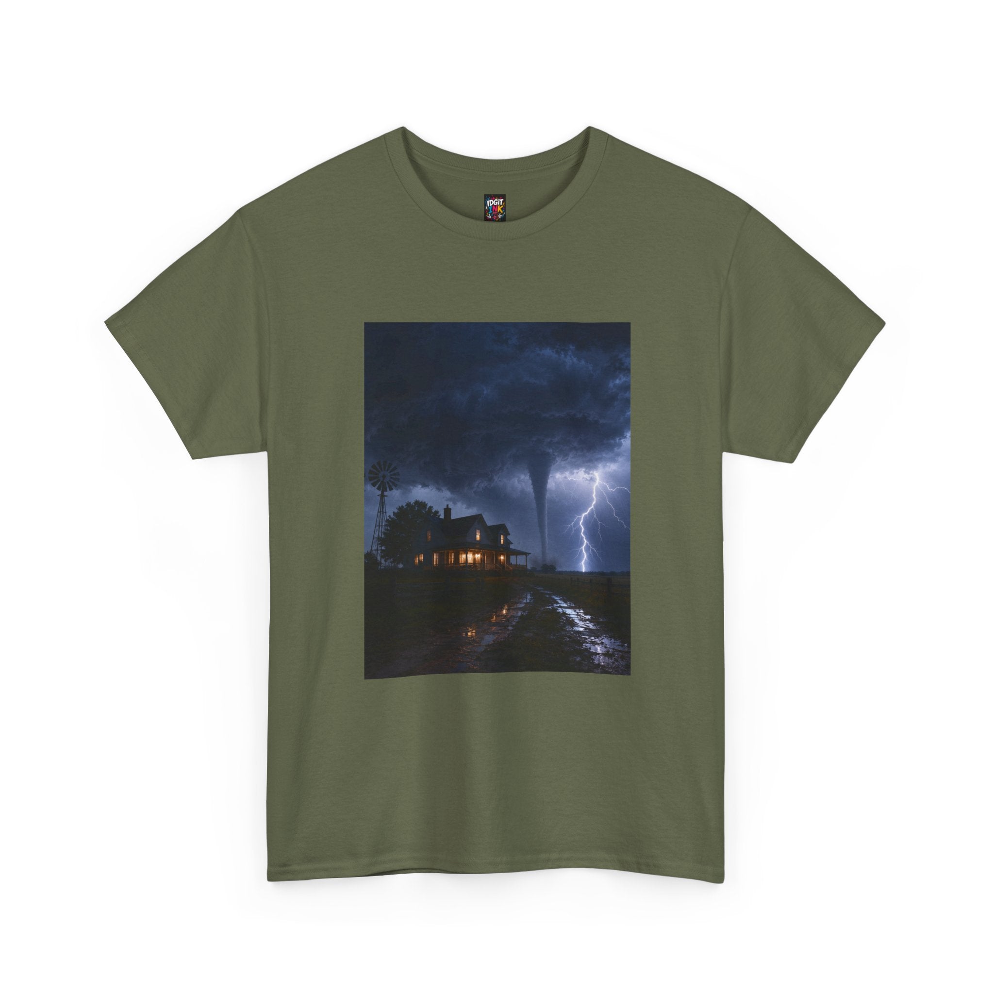 Stormy Night House