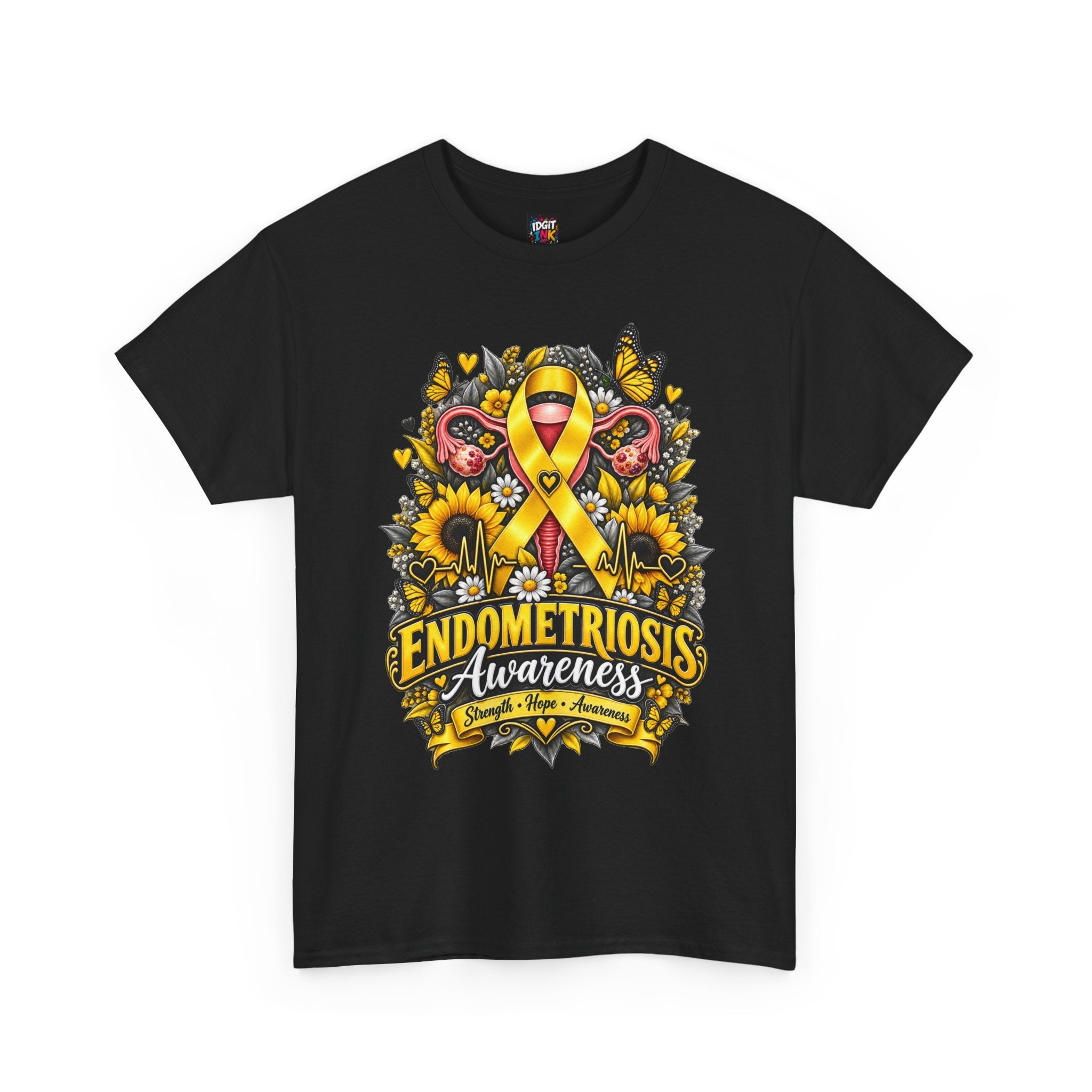 Endometriosis Awareness  Sunflower Support Tee