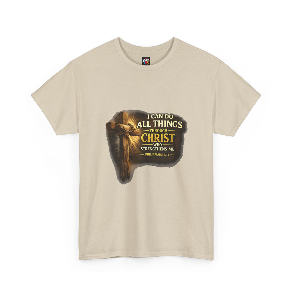 "I Can Do All Things Through Christ"  Tee