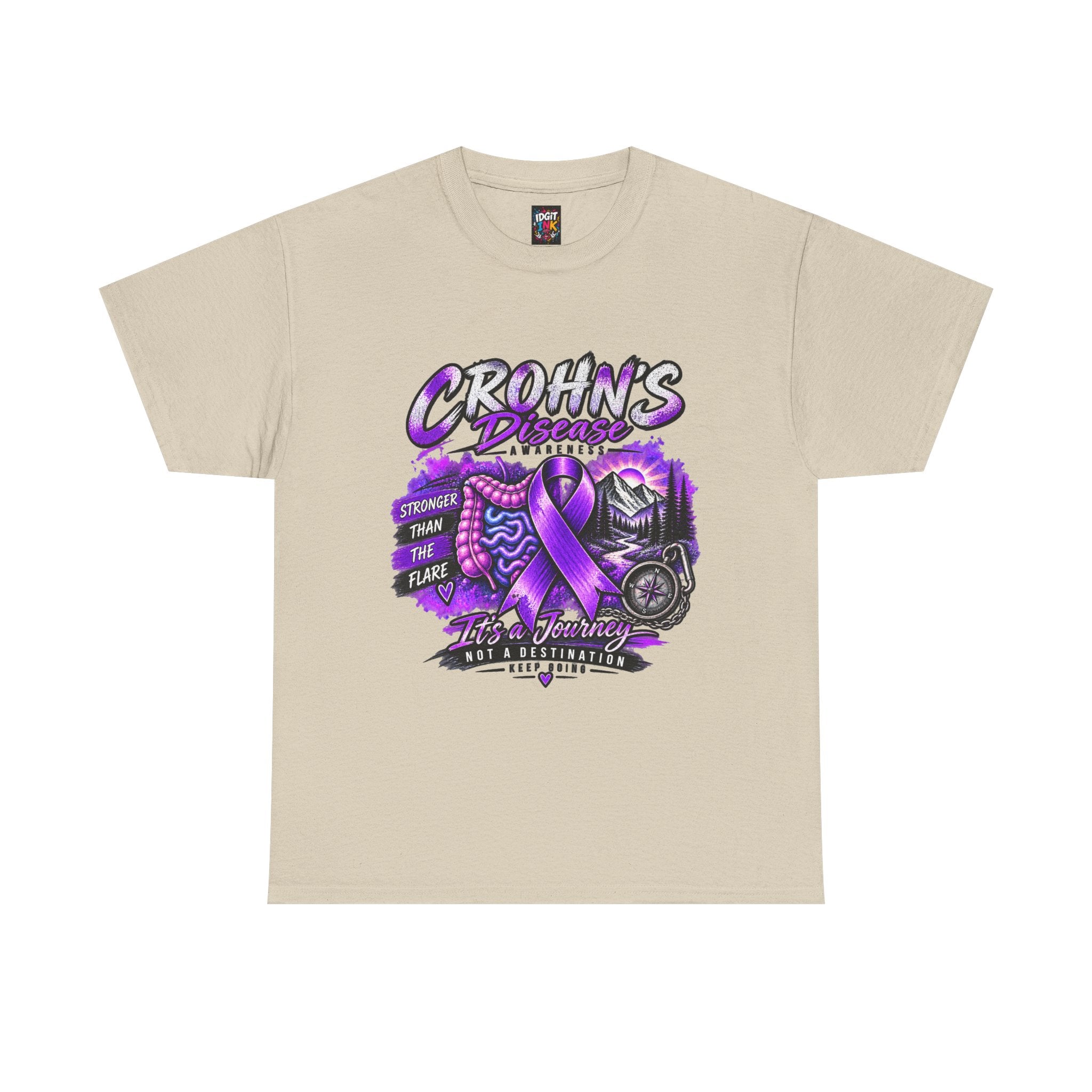 Crohn's Disease Awareness Support T-shirt
