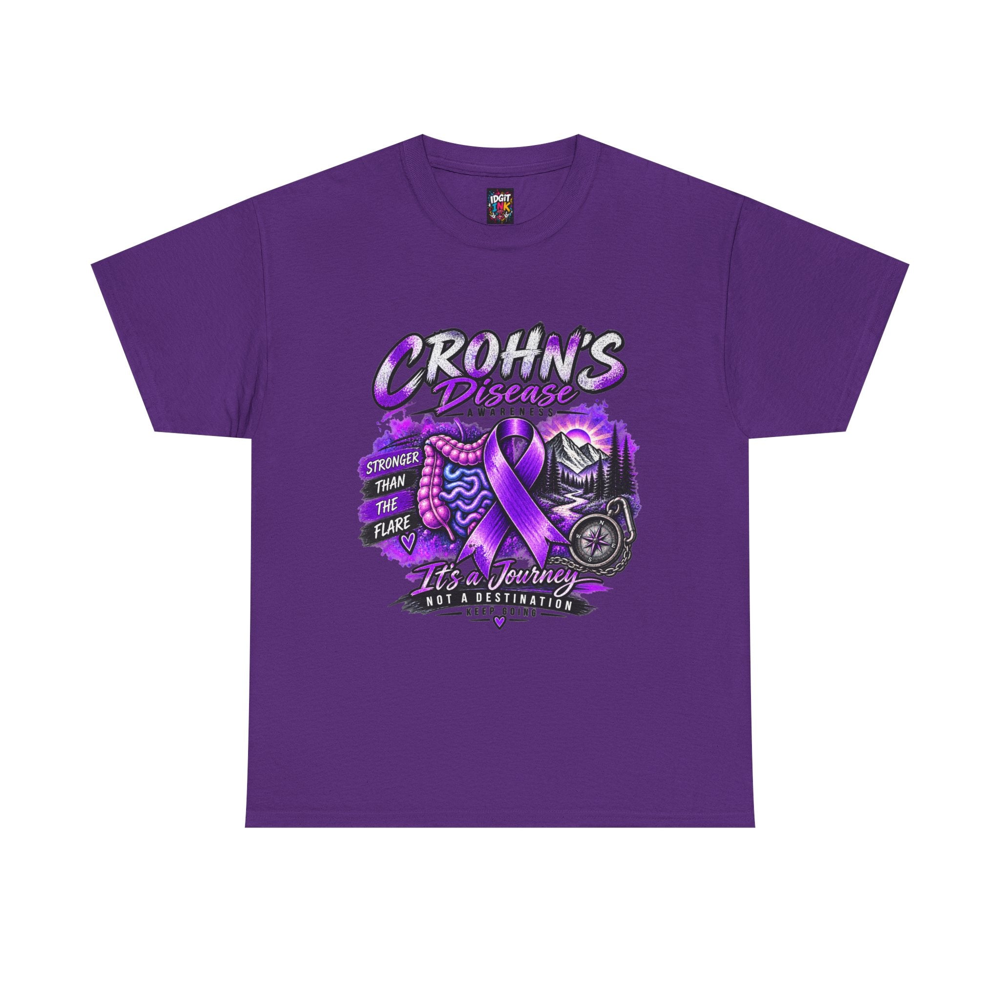 Crohn's Disease Awareness Support T-shirt
