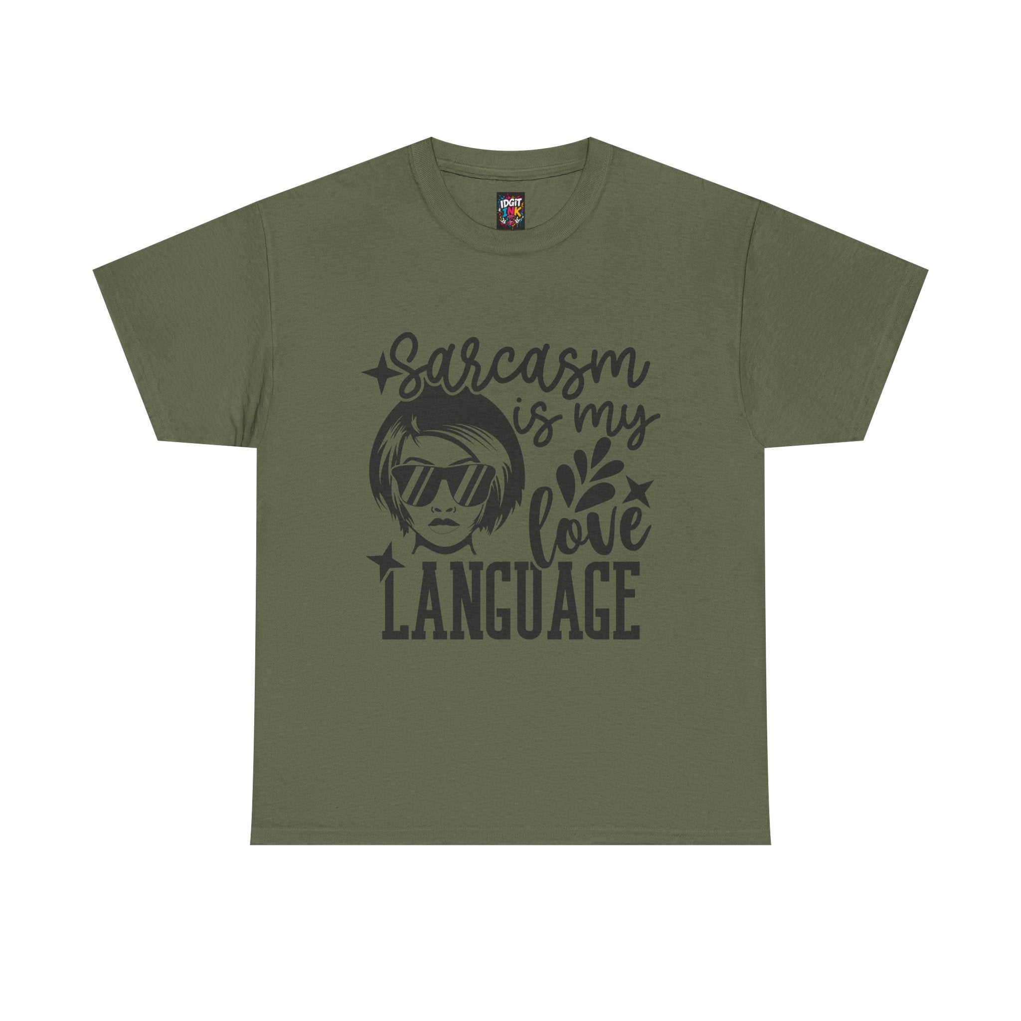 Sarcasm is my love language — Unisex Graphic T-Shirt