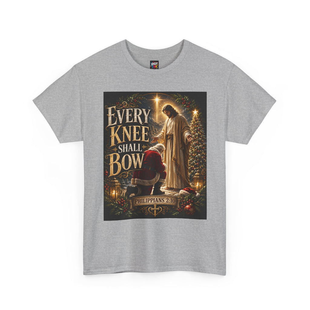 Every Knee Shall Bow Christian T‑Shirt