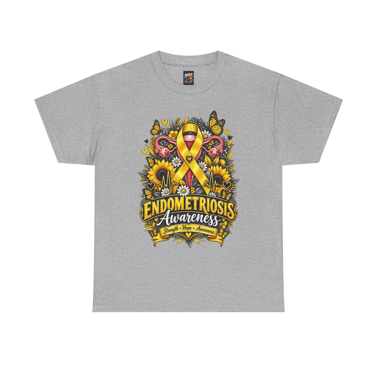 Endometriosis Awareness  Sunflower Support Tee