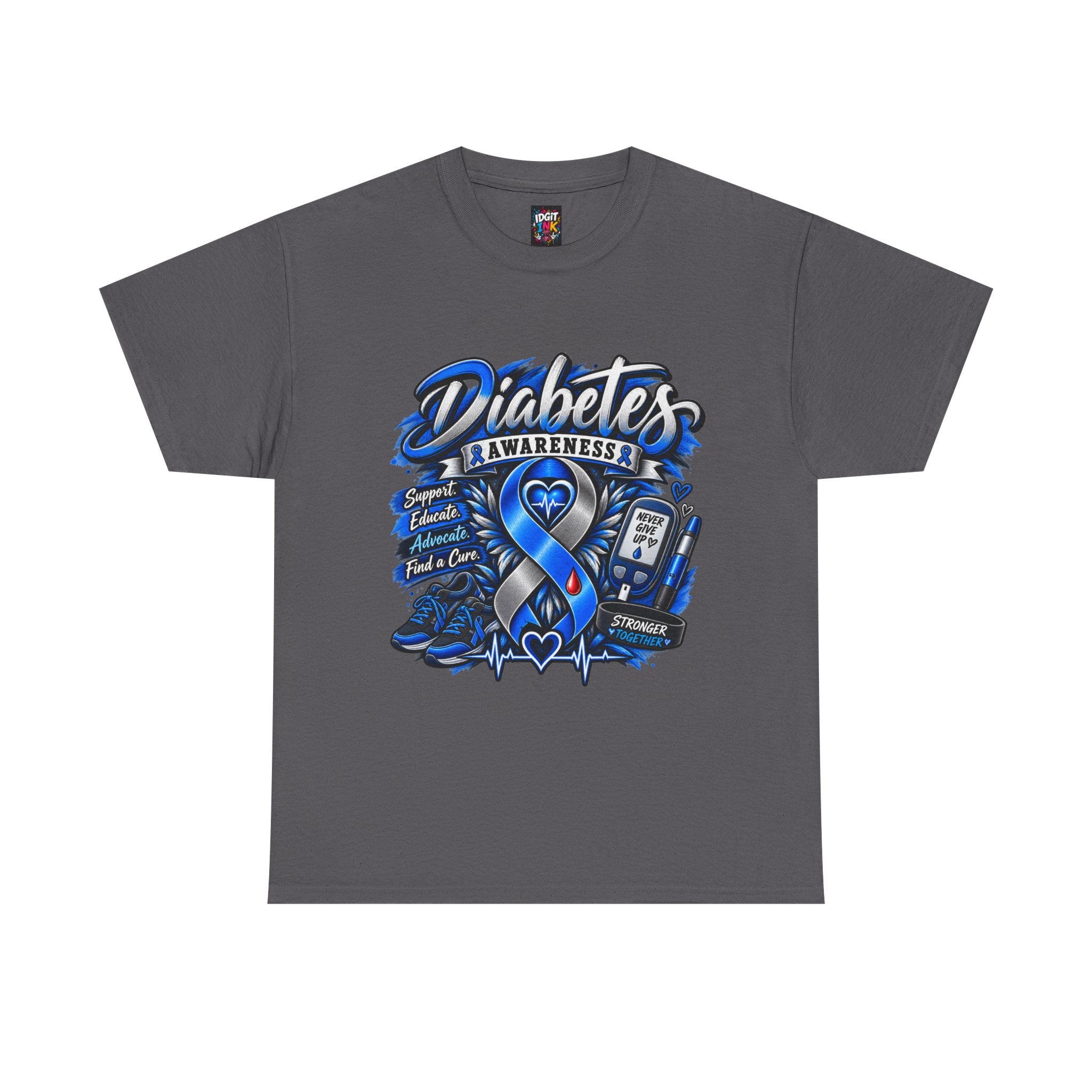 Diabetes Awareness  Blue Ribbon