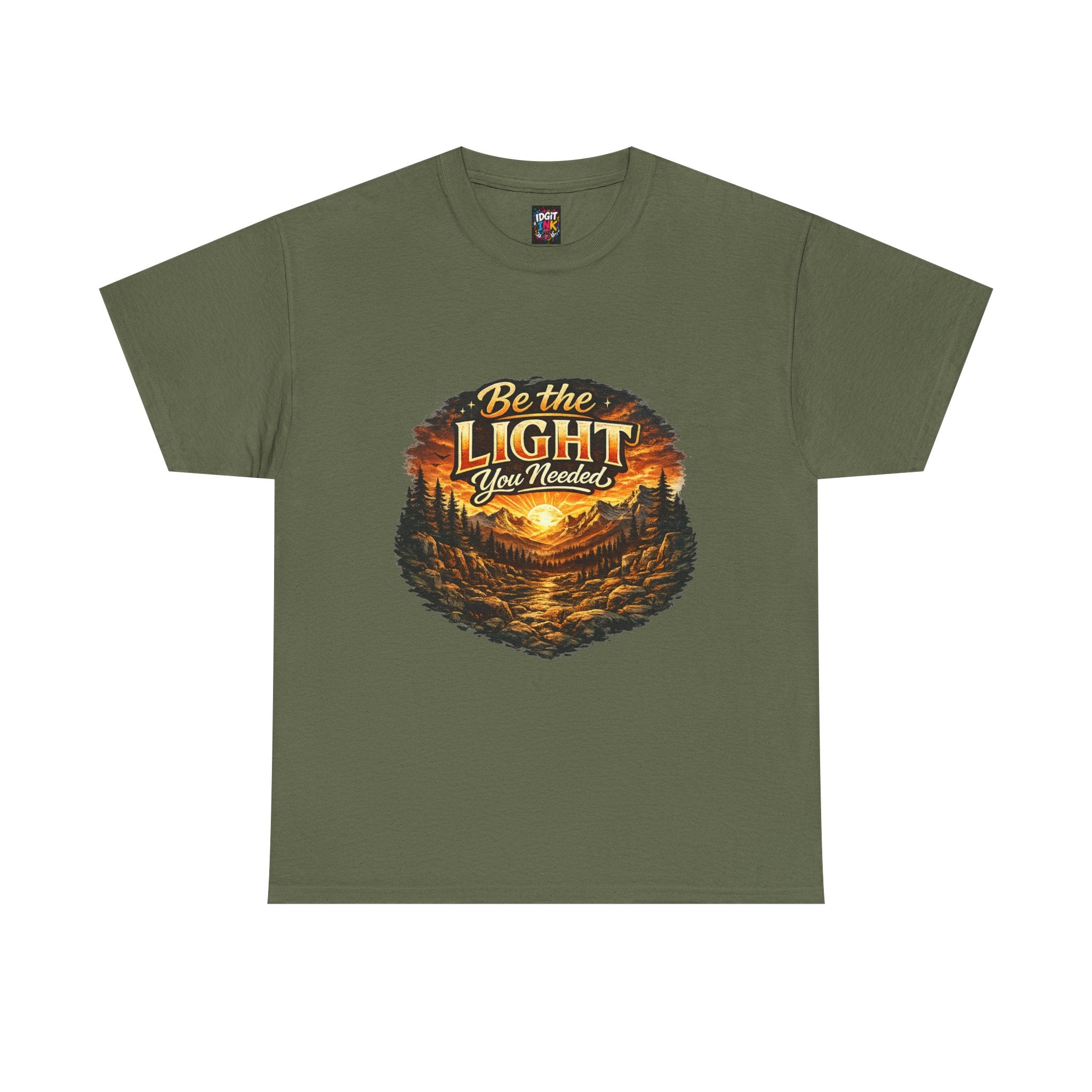 Be the Light — Inspirational Unisex T-Shirt product image 10 | Idgit Ink