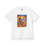 Kids Beach Sunset — Unisex Graphic T-Shirt