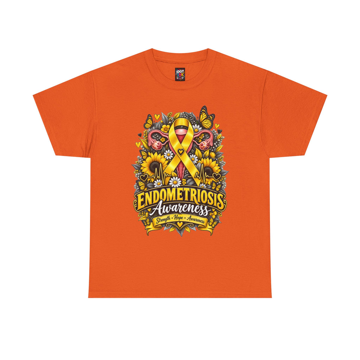 Endometriosis Awareness  Sunflower Support Tee