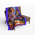 Home Run Baseball Fleece — Cozy Fleece Blanket product image 9 | Idgit Ink