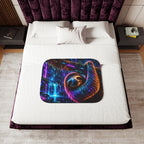 Neon Sloth — Sherpa Fleece Blanket