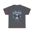 Survivor Support Tee "We Never Walk Alone"