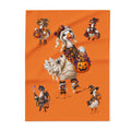 Halloween Goose Fleece Blanket